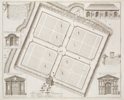 Hortus Botanicus, The Physick Garden, Oxon, z 