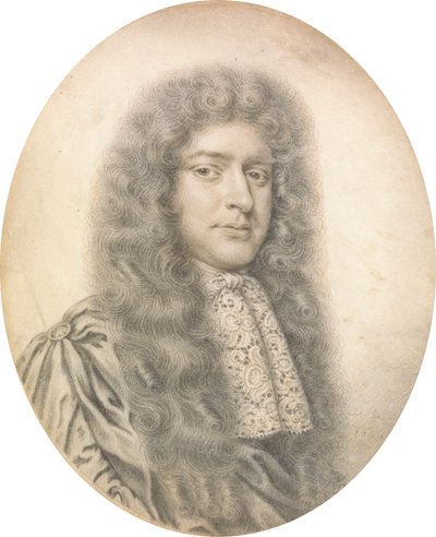 Portrét gentlemana od David Loggan