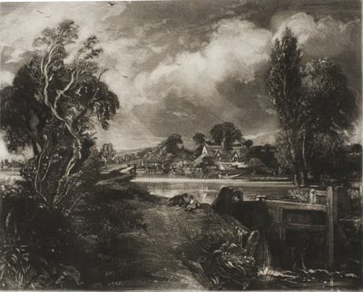 Zámek na řece Stour, Suffolk od David Lucas