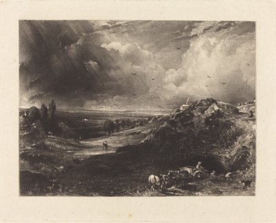Heath od David Lucas after John Constable
