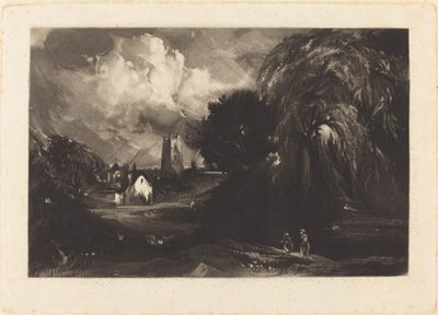 Stoke-by-Nayland od David Lucas after John Constable