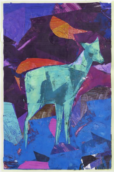 Blue Deer, 2017 od David McConochie