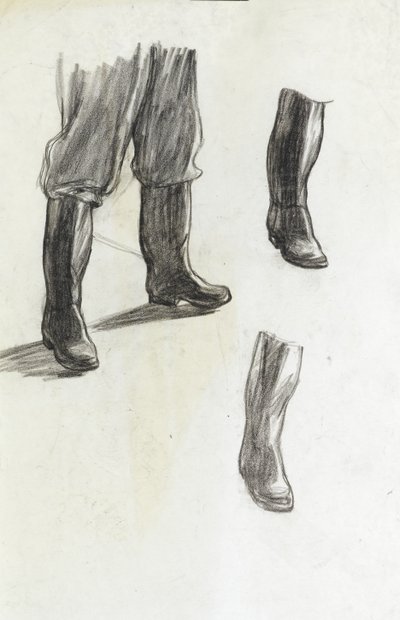 Studie pro zimní ražbu min u Islandu od David Muirhead Bone