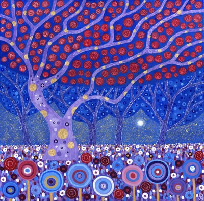 Půlnoční zahrada, 2010 od David Newton