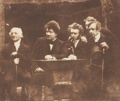 Cunningham, Begg, John Hamilton, Guthrie, 1843-47. Tvůrci: David Octavius Hill, Robert Adamson, Hill & Adamson. od Hill and Adamson