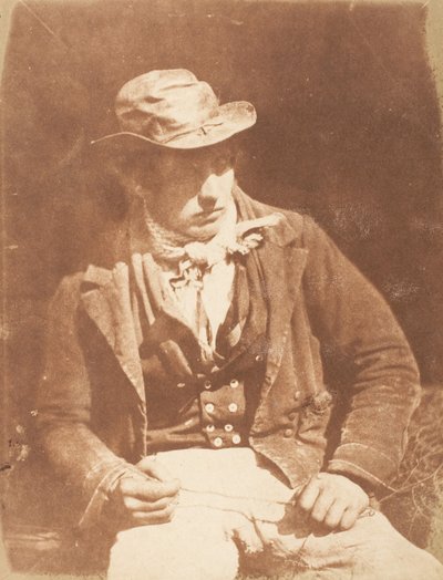 Newhaven Fisherman, 1843-47. Tvůrci: David Octavius Hill, Robert Adamson, Hill & Adamson. od Hill and Adamson
