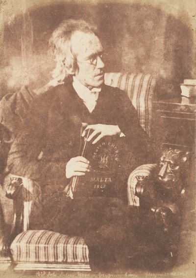 Rev. John Julius Wood, 1843-47. Tvůrci: David Octavius Hill, Robert Adamson, Hill & Adamson. od Hill and Adamson