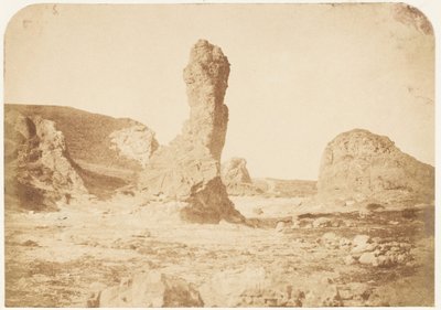 St. Andrews. Vřetenová skála, 1843-47. Tvůrci: David Octavius Hill, Robert Adamson, Hill & Adamson. od Hill and Adamson