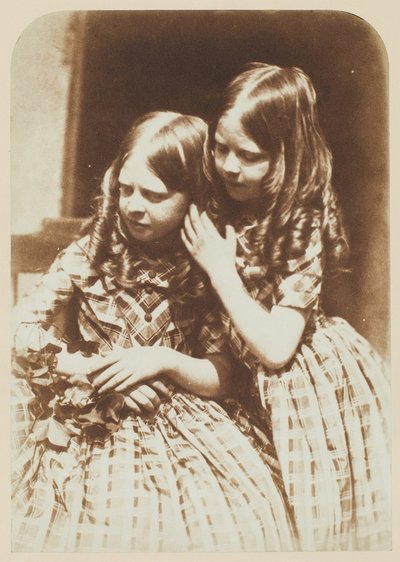 Slečny Grierson, c. 1845. Tvůrci: David Octavius Hill, Robert Adamson, Hill & Adamson. od Hill and Adamson