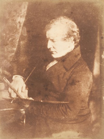 William Etty, R.A., 1843-47. Tvůrci: David Octavius Hill, Robert Adamson, Hill & Adamson. od Hill and Adamson