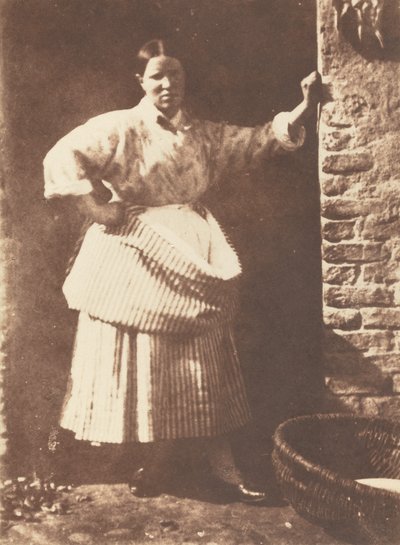 A Newhaven Fisherwoman, 1844. Tvůrci: David Octavius Hill, Robert Adamson. od David Octavius Hill, Robert Adamson