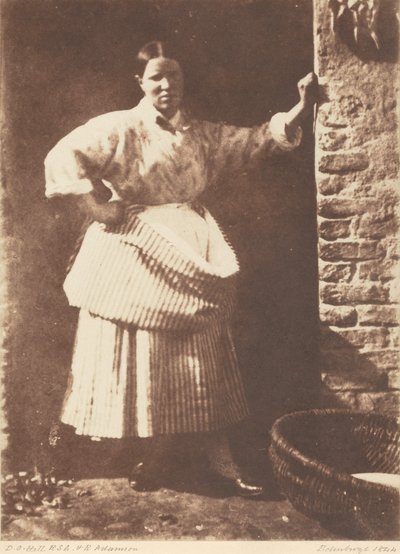 Rybářka z Newhavenu, 1844 (foto) od David Octavius Hill