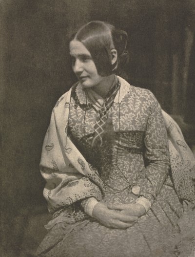 Kamera: Dáma v květovaných šatech, 1912. od David Octavius Hill