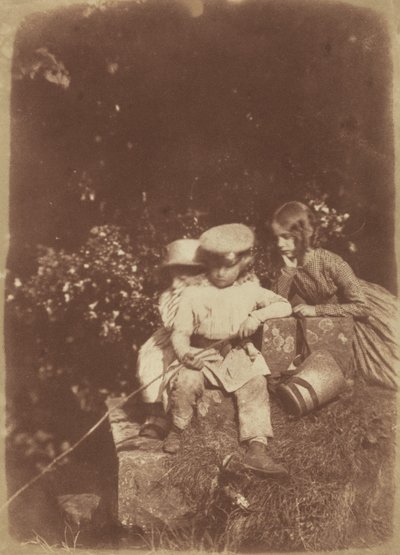 V bazénu Minnow od David Octavius Hill and Robert Adamson