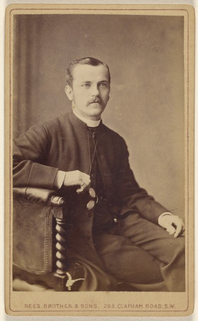 [Neznámý muž s knírem, sedící] od David Rees and Brother and Son