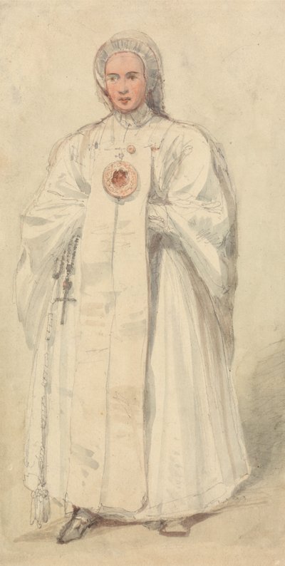 A Dame de Picpus od David Roberts