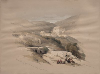 Křesťanský kostel sv. Jiří v Luddu, starověká Lydda, 1839. od David Roberts
