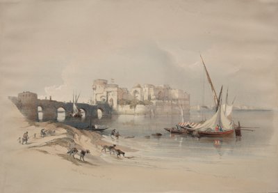 Citadela Sidon, 1839. od David Roberts
