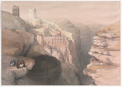 Klášter sv. Saby, 1839. od David Roberts