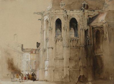 Dieppe, 1828 od David Roberts