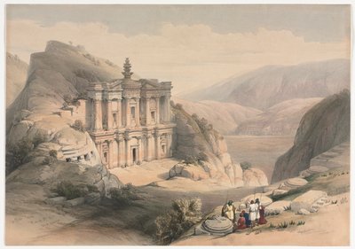 El Deir Petra, 1839. od David Roberts