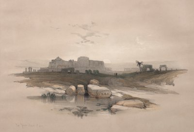 Eleutheropolis nebo moderní Bejt-Džibrin od David Roberts