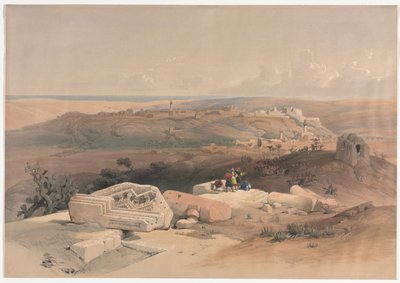 Gaza, 1839. od David Roberts