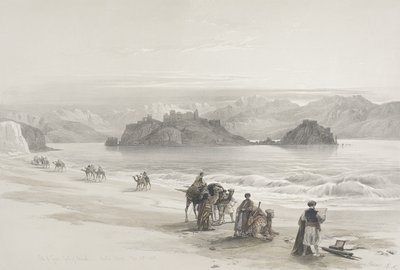 Ostrov Graia, Akabský záliv od David Roberts