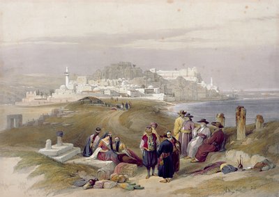 Jaffa, starověká Joppa, 16. dubna 1839, deska 61 ze svazku II 