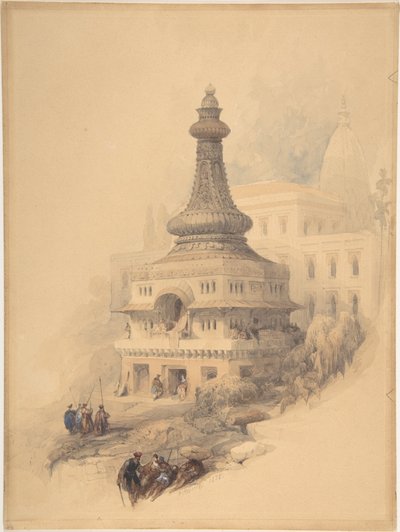 Orientální scéna od David Roberts