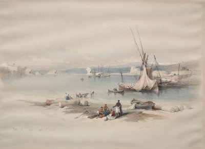 Přístav v Tyru od David Roberts