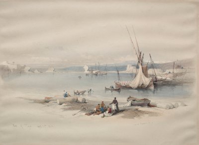 Přístav Tyre, 1839. od David Roberts
