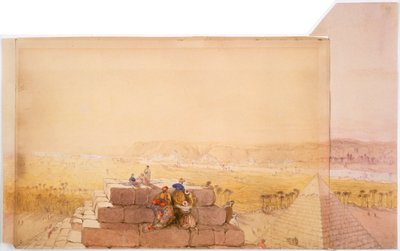 Pyramidy, 19. století od David Roberts