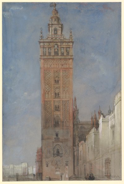 Giralda, Sevilla od David Roberts