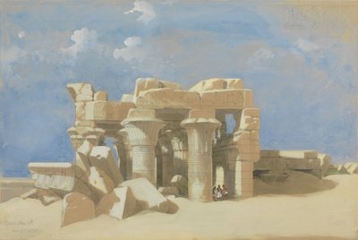 Pohled na Kom Ombo od David Roberts