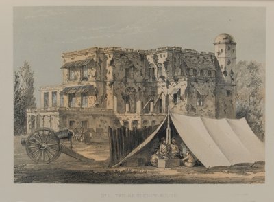 Rezidenční dům, Lucknow od David Scott Lieutenant Colonel (after) Dodgson