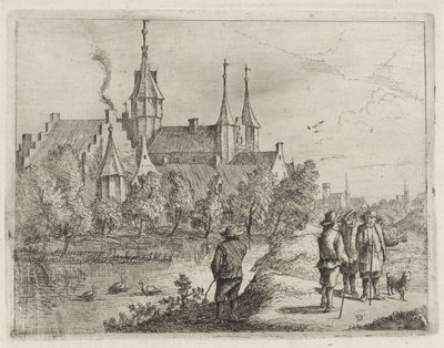 Hrad na vodě od David Teniers (II)