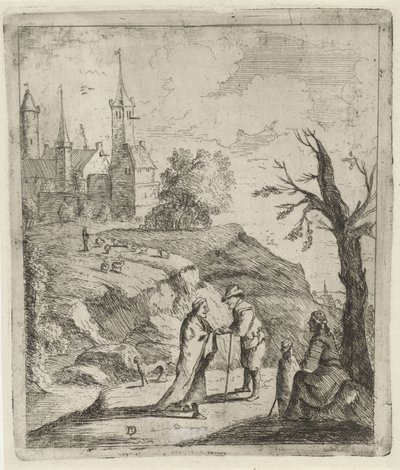 Krajina s věštcem od David Teniers (II)
