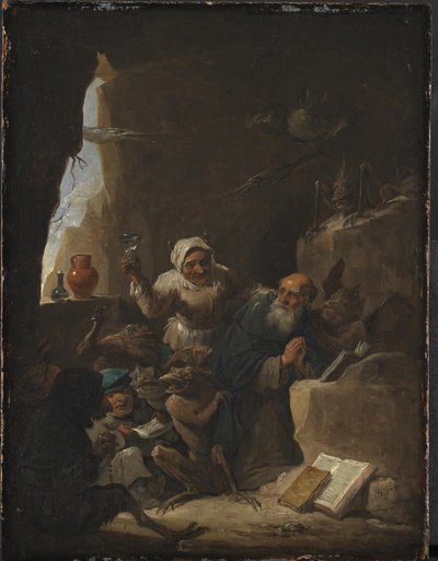 Pokušení svatého Antonína od David Teniers II