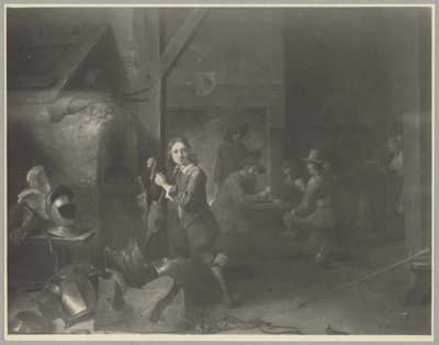 Strážní domek od David Teniers the Younger