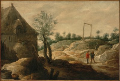 Krajina s farmou od David Teniers the Younger