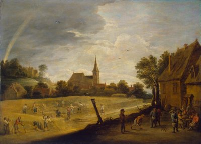 Sklízení od David Teniers the Younger