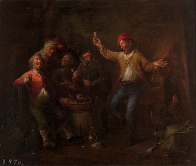 Španělsky: Bebedores od David Teniers the Younger