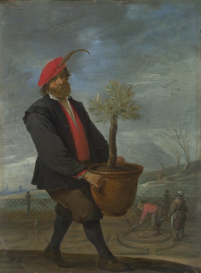Jaro Ze série Čtvero ročních období, c. 1644 od David Teniers the Younger