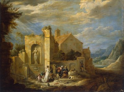 Pokušení svatého Antonína od David Teniers the Younger