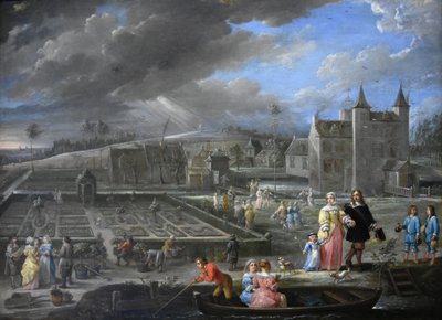Čtvero ročních období (jaro) od David Teniers the Younger