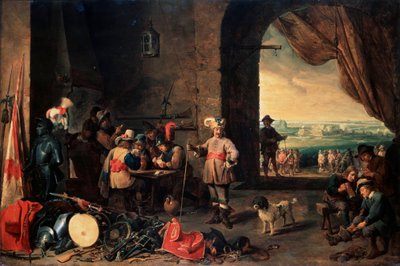 Strážnice, 1642 od David Teniers the Younger
