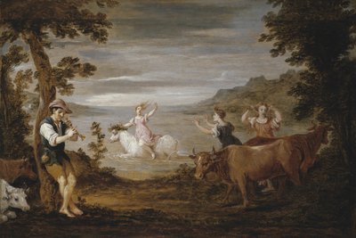 Znásilnění Evropy od David Teniers the Younger