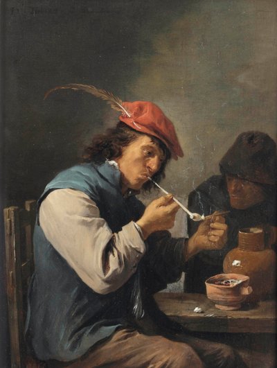Kuřák od David Teniers the Younger