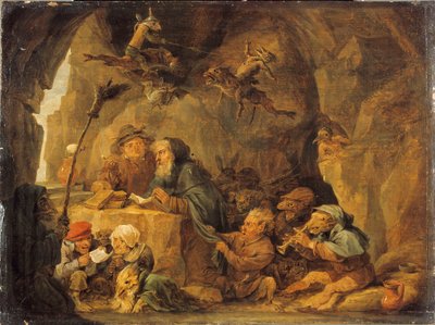 Pokušení svatého Antonína, c. 1650. od David Teniers the Younger